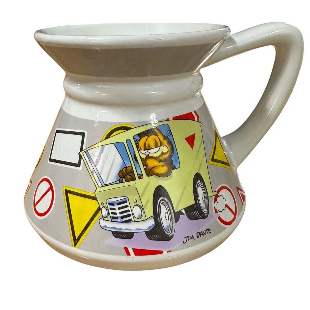 Vintage Garfield Mug Jim Davis 1978 Novelty Cartoon Character Coffee Mug Cup